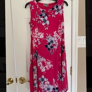 Women’s midi dress; size 10; sleeveless